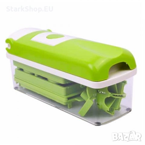 ТОП Nicer Dicer Plus Кухненско ренде 12 части и белачка кутия, снимка 6 - Други - 27104046