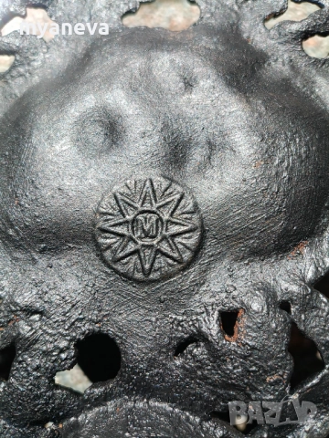 Немска чугунена мастилница от  "Moritz Müller", снимка 9 - Антикварни и старинни предмети - 51756753