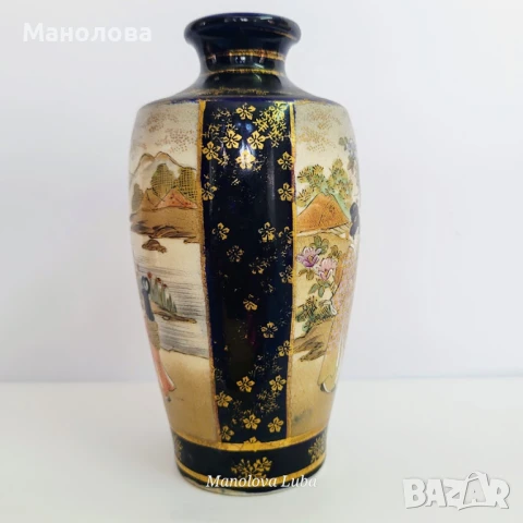 Порцеланова ваза Kinkozan Sobei., снимка 2 - Колекции - 50743351