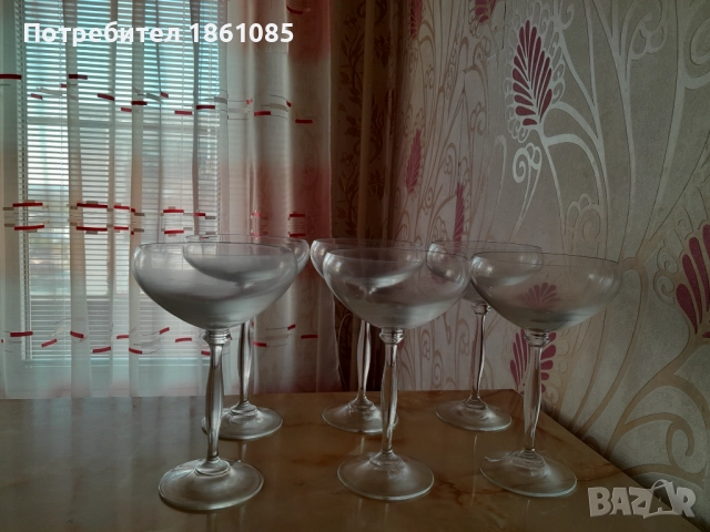 Комплект  стъклени чаши, снимка 12 - Чаши - 51796459