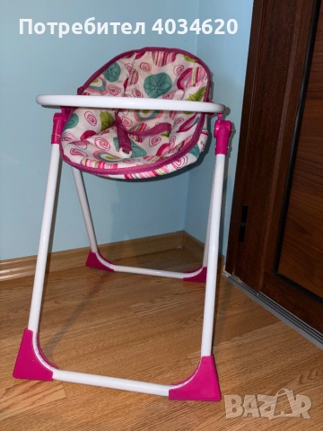 Столче за хранене за кукли, снимка 3 - Кукли - 53115559