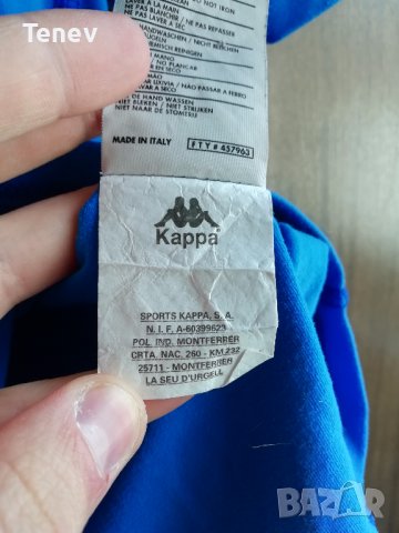 Оригинална ретро фланелка Италия Kappa Italy 2000-2002 Vintage M тениска , снимка 6 - Тениски - 36672248