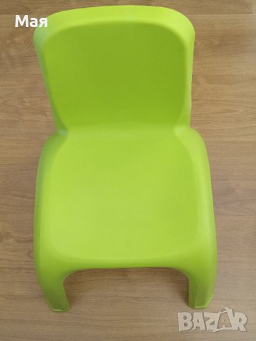Две детски столчета – ярко зелено и ярко оранжево, снимка 2 - Други - 39659542