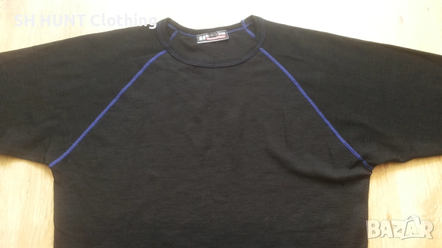 Bekken & Strom 100% Merino Wool Thermo Underwear размер M / L термо блуза - 1641, снимка 3 - Екипировка - 52777477