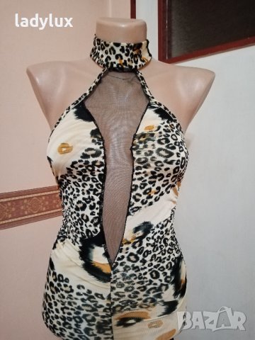 Нова Еластична Рокля, Размер XS/S. Код 1733, снимка 2 - Рокли - 36680033