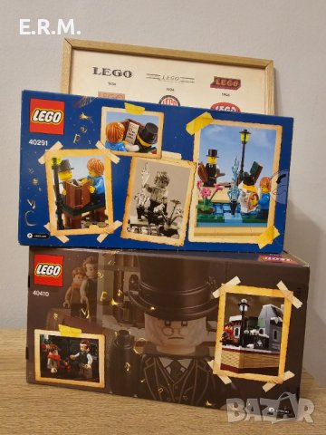 Комплект Lego 40410 Charles Dickens и 40291 Hans Christian Andersen , снимка 2 - Колекции - 43399916
