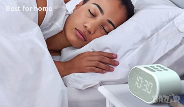 i-box Lite, Будилник с LED подсветка,USB зарядно устройство и FM радио,стенен контакт, снимка 2 - Друга електроника - 39454933