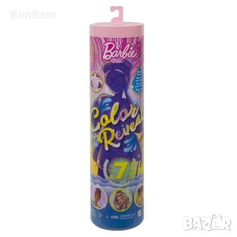 Промоция ! Куклa с магическа трансформация BARBIE COLOR REVEAL Sun & Sand Series , снимка 2 - Кукли - 35023269