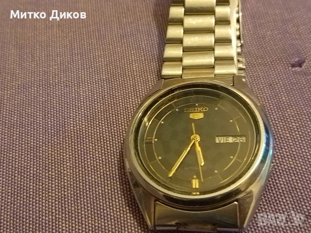 Seiko 5 automatic 7009-80YR R1 работи точно датник water resistant, снимка 8 - Мъжки - 53564687