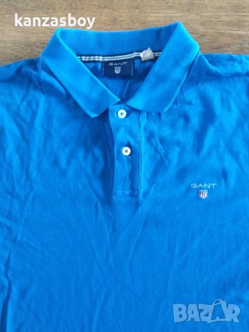 gant polo shirt - страхотна мъжка тениска Л размер , снимка 8 - Тениски - 40486507