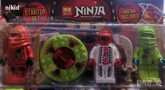 2 вида големи фигурки Нинджаго Ninjago пластмасови играчки, снимка 2 - Фигурки - 37942518
