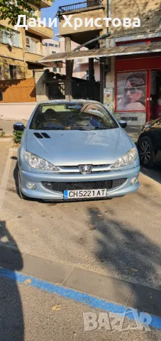 Пежо 206cc, снимка 1 - Автомобили и джипове - 47605945