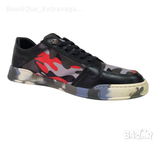 Мъжки обувки Philipp Plein Camouflage !!!, снимка 6 - Маратонки - 44033450