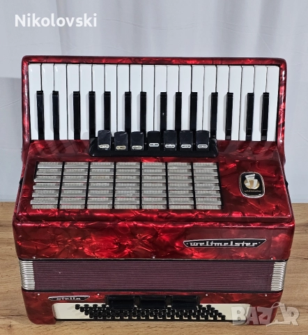 Акордеон Weltmeister Stella , снимка 4 - Акордеони - 52703295