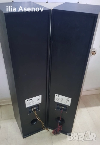 AEG Z500 – Перфектни тонколони, всичко работи, снимка 5 - Тонколони - 52940648