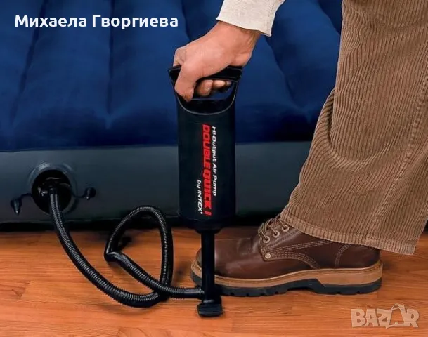 Ръчна помпа, Double Quick II 36см, INTEX, снимка 3 - Други стоки за дома - 50260288