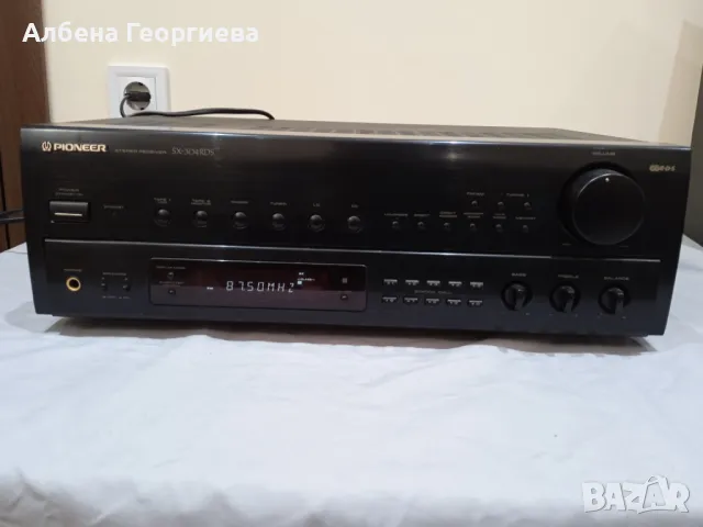 Усилвател PIONEER SX -304 RDS, снимка 10 - Ресийвъри, усилватели, смесителни пултове - 48460324