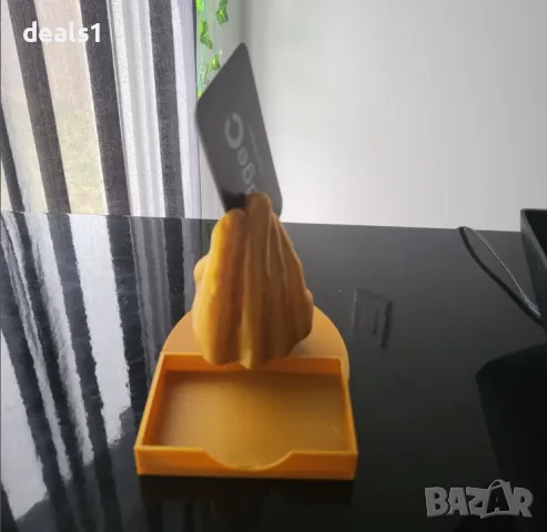 Ръчно изработен държач за визитки, 3D принтирана поставка за визитки, снимка 3 - Декорация за дома - 49740604