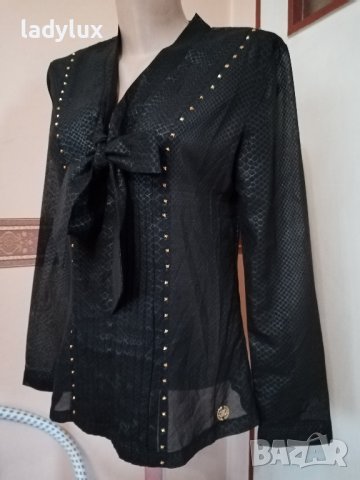 Glamorous, Дамска Блуза с панделка. Код 1726, снимка 7 - Блузи с дълъг ръкав и пуловери - 36679726