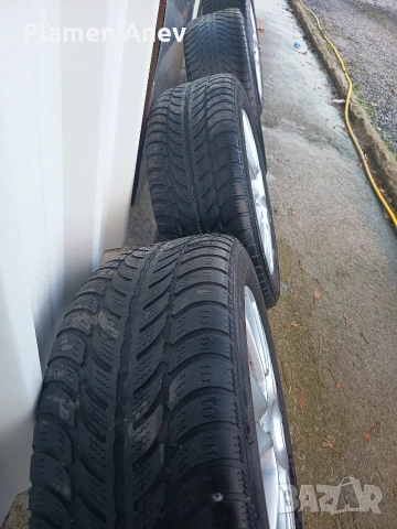 Джанти с гуми 205/65/16 5×100, снимка 4 - Гуми и джанти - 53015768