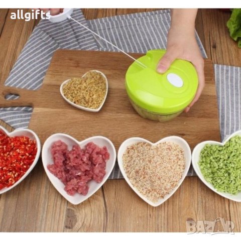 РЪЧЕН ЧОПЪР NICER DICER SPEEDY CHOPPER, снимка 4 - Аксесоари за кухня - 40863290