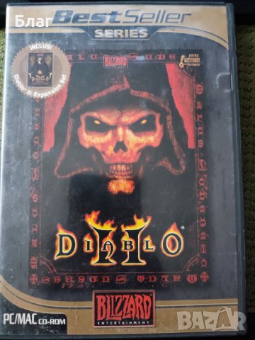Diablo II + Diablo II Expansion Set PC/MAC cd-rom - Игра за Компютър, снимка 1 - Геймърски - 43225108