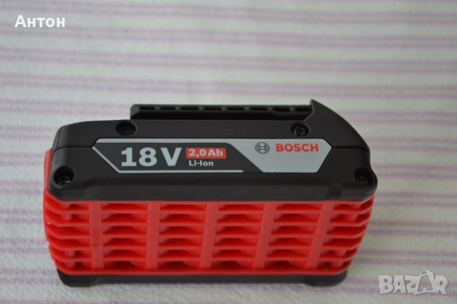 Оригинална, нова батерия Bosch 18V 2.0Ah, снимка 2 - Бормашини - 39611367