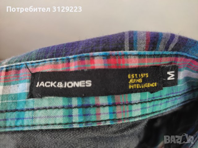Jack&Jones shirt M, снимка 4 - Ризи - 37734331