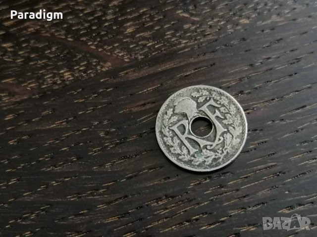 Mонета - Франция - 5 сантима | 1922г., снимка 2 - Нумизматика и бонистика - 28374211