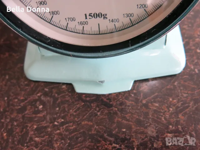 Ретро кухненска везна до 3кг, снимка 12 - Аксесоари за кухня - 49620614