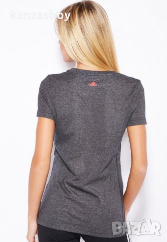 Adidas Essentials Linear - страхотна дамска тениска КАТО НОВА, снимка 3 - Тениски - 32363559