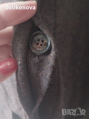 BRUNELLO CUCINELLI. Original. Size M-L 100% Кашмир         , снимка 3 - Жилетки - 43128229