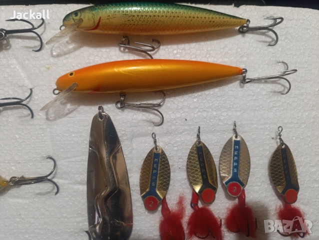 Воблери Rapala , Salmo Slider, Rattlin, SSR, DAM Effzet , Spro, Mepps Lusox, спининг щука pike, снимка 4 - Стръв и захранки - 53192883