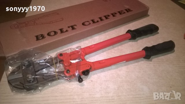 Ножица за арматура с гумена ръкохватка-45см, снимка 3 - Клещи - 26909840