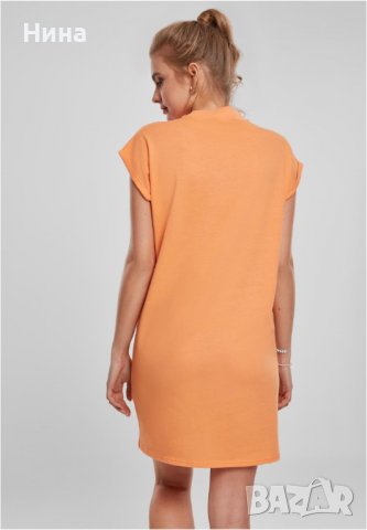 Рокля Urban classics оранж, снимка 6 - Рокли - 37161613
