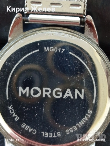Красив стилен дизайн дамски часовник MORGAN с кристали 31865, снимка 6 - Дамски - 51587598
