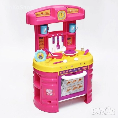Детска кухня Peppa Pig с 13 аксесоара/детска кухня, снимка 6 - Образователни игри - 52286486