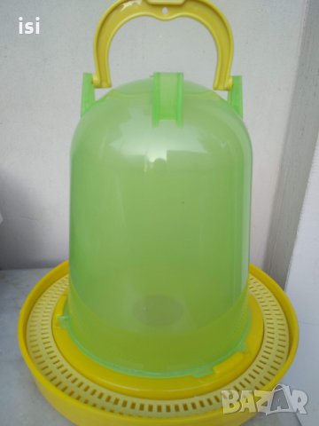 Поилка за пчели 10л с капачка лукс-пчеларски инвентар