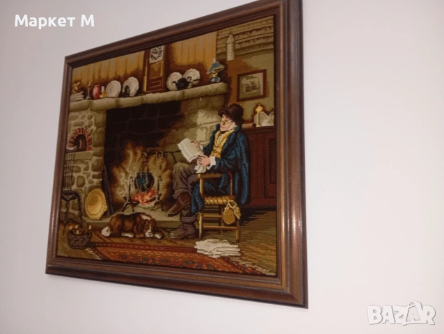 Гоблен внос от Германия, снимка 11 - Гоблени - 53223112