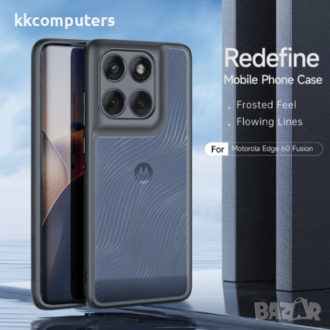 Motorola Edge 60 5G / 60 Fusion 5G Удароустойчив DUX DUCIS Aimo / TPU+PC, Matte Drop-proof Калъф и П, снимка 3 - Калъфи, кейсове - 50736173