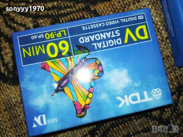 tdk mini dv cassette 2510221810, снимка 2 - Аудио касети - 38451025