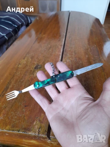 Стар джобен нож,ножче,ножка #118, снимка 4 - Други ценни предмети - 50633626