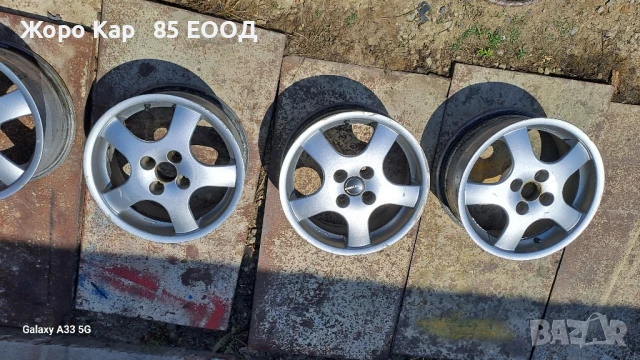 Джанти BORBET / БОРБЕТ 15 цола, 4х100, снимка 9 - Гуми и джанти - 50684037