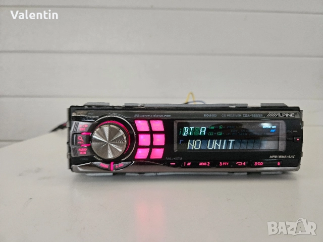 Alpine CDA- 9883R автокасетофон , снимка 4 - Аксесоари и консумативи - 51699175