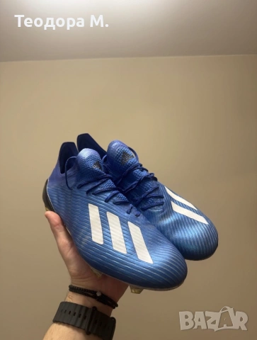 Футболни обувки Adidas X 19.1 – 44 2/3 номер, снимка 5 - Футбол - 53505887