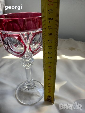кристална чаша , снимка 3 - Чаши - 43909640