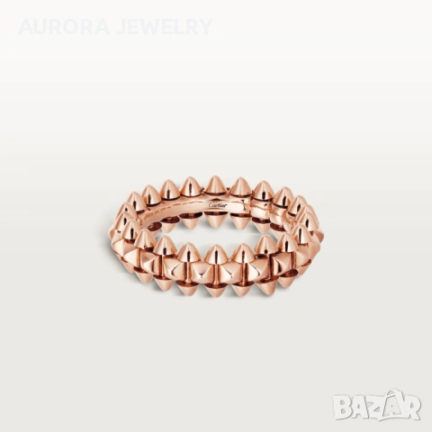 CARTIER Clash de Cartier Rose Gold Пръстен, снимка 8 - Пръстени - 53148850