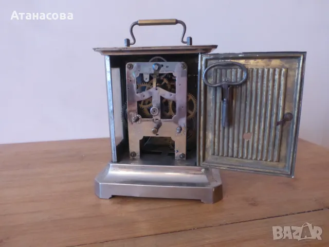 Немски настолен часовник с латерна JUNGHANS Юнгханс D.R.G.M. Жокер, снимка 8 - Антикварни и старинни предмети - 48652894