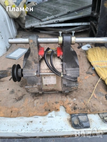 Електродвигател от професионална пералня, снимка 3 - Перални - 52154769