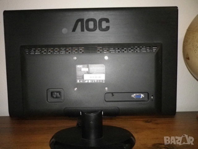 Качествен LED монитор AOC e950Swn, снимка 6 - Монитори - 52499363